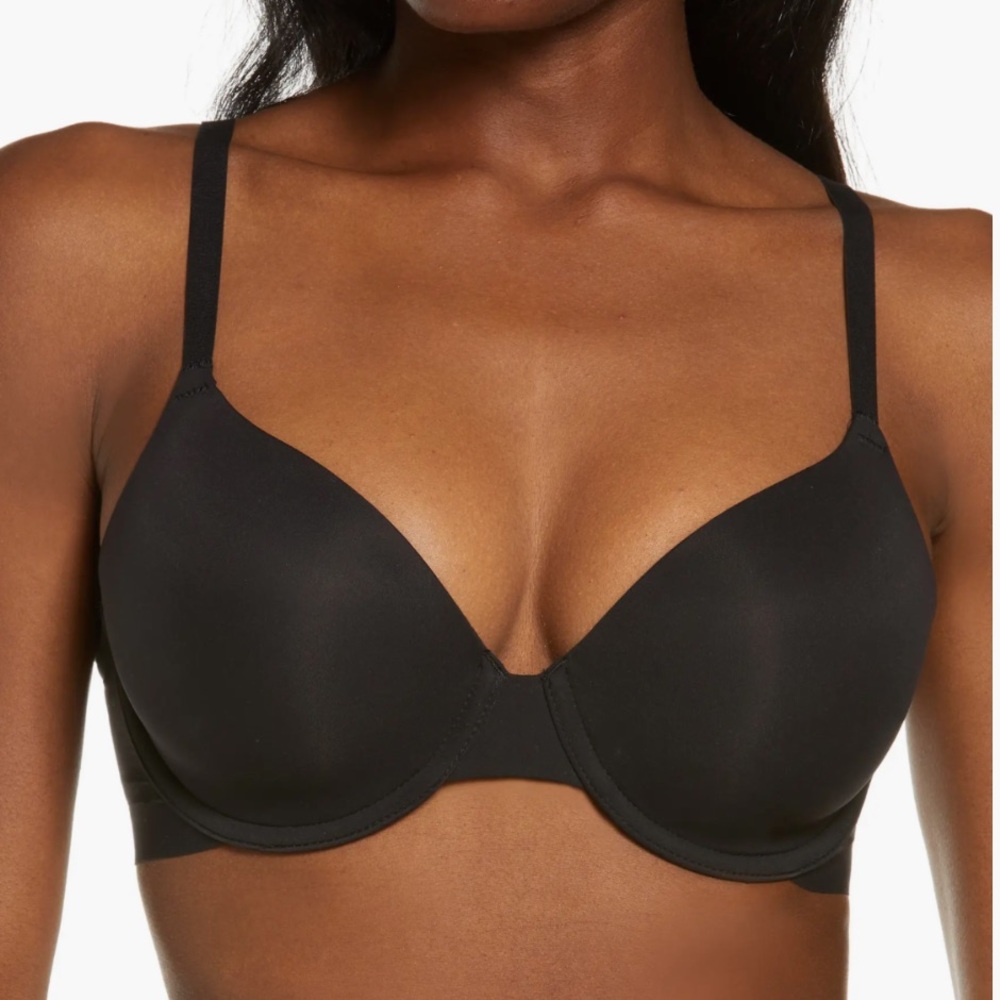 Wacoal Comfort First Underwire T-Shirt Bra Black 36D NWT